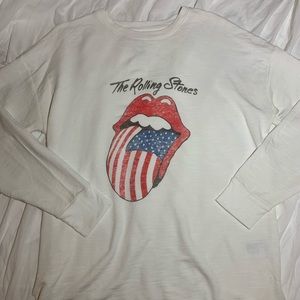 Long sleeve crew neck